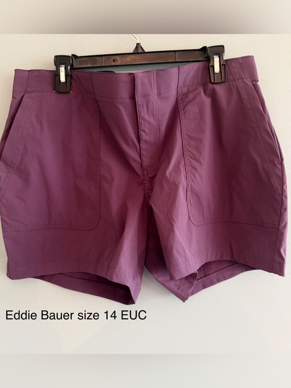 Eddie Bauer Plum Casual Active Shorts